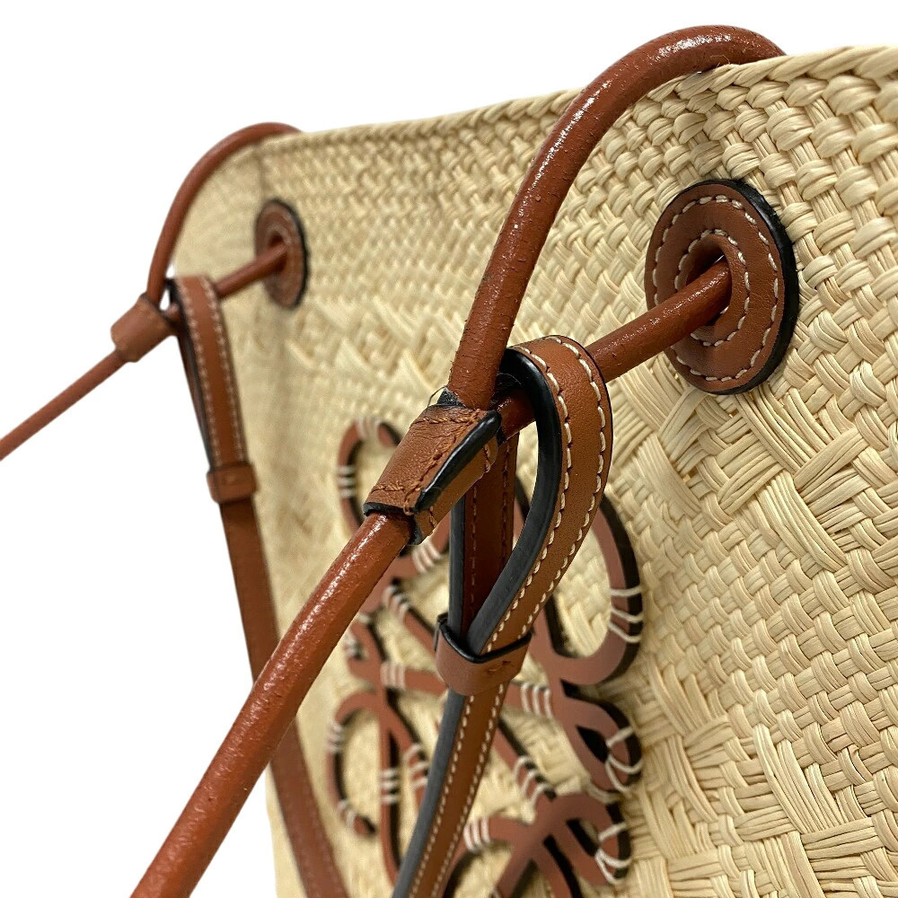 Loewe Basket Beige Handbag Anagram Bag - Picture 8 of 10